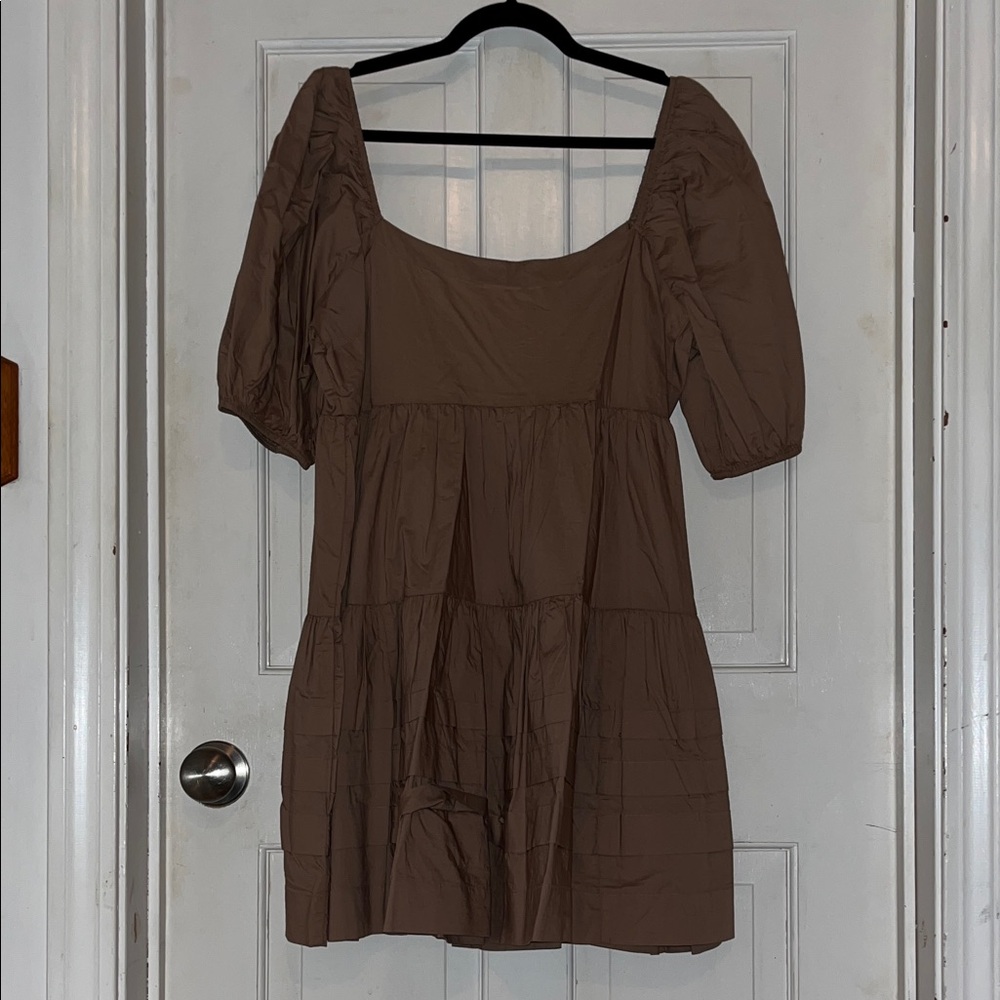 American Eagle Outfitters Brown Mini Dress